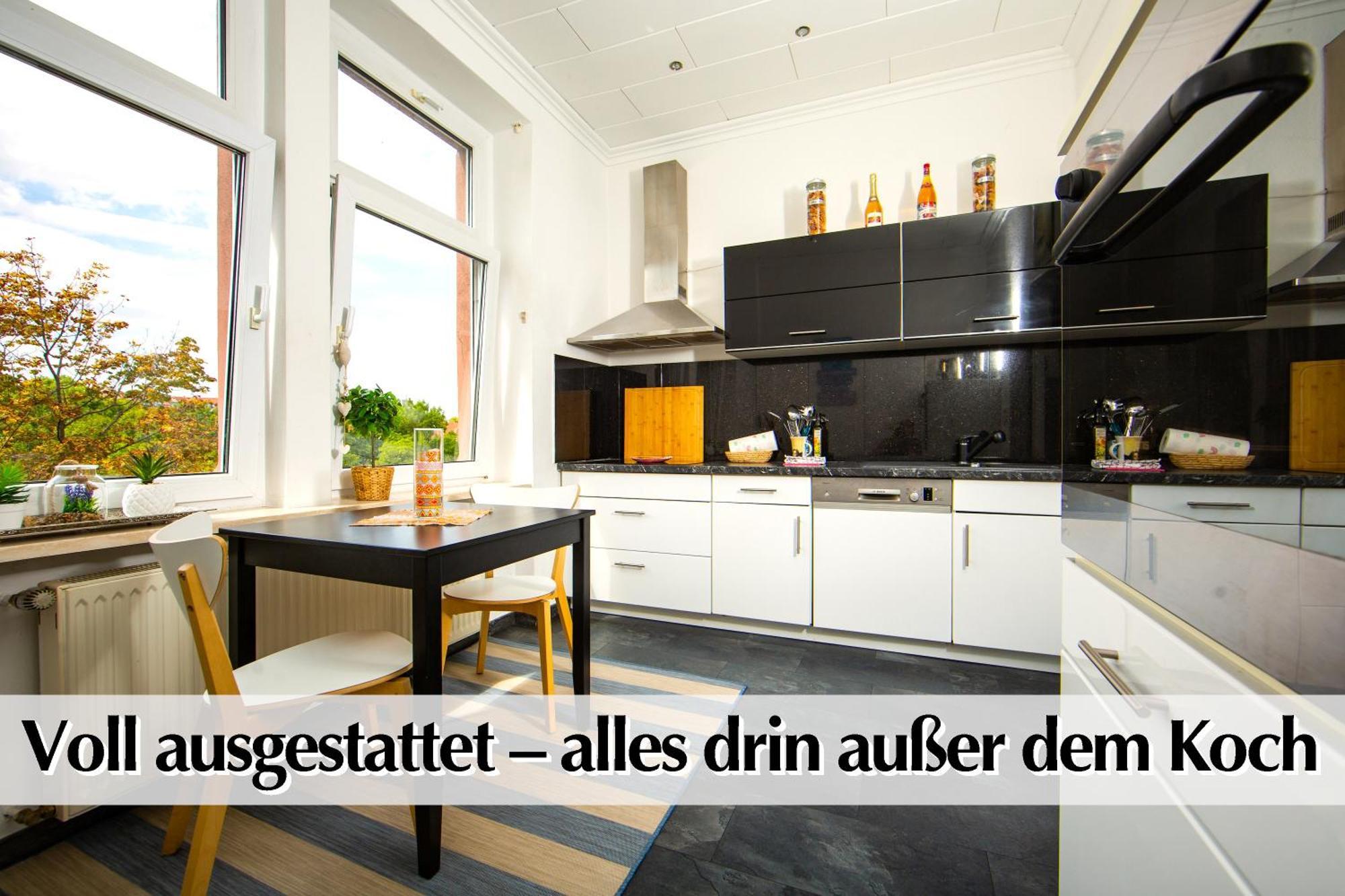80M2 3R Wohnung Mit Privatem Parkplatz, Kingsize Betten, Smart-Tv, Etc Erfurt Buitenkant foto