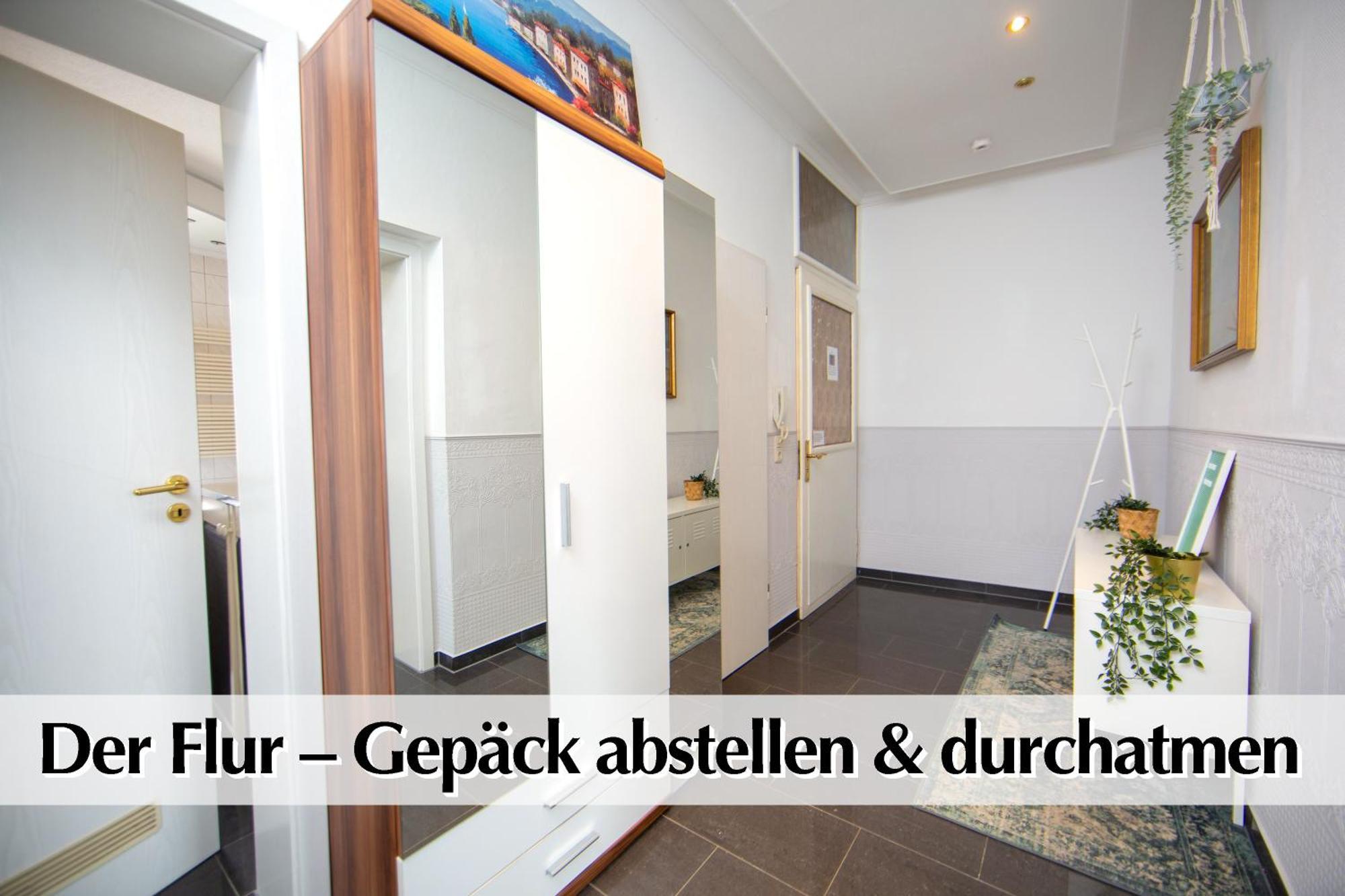 80M2 3R Wohnung Mit Privatem Parkplatz, Kingsize Betten, Smart-Tv, Etc Erfurt Buitenkant foto